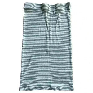 Eliane Rose Striped Pencil Skirt Oatmeal & Black Size Medium